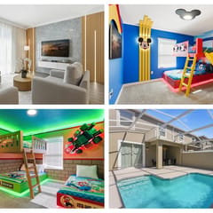 Chic Family Retreat, Pool, Mario and Mickey Rooms