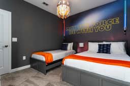 Chic 5BR Home with Themed Rooms, Pool
