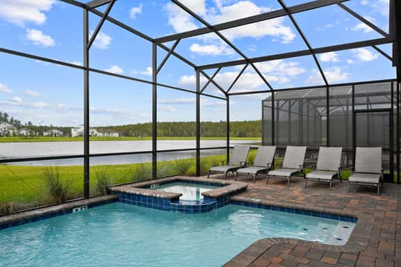 Home 9 Bed Themed Rooms, Pool, Storey Lake - Image 1