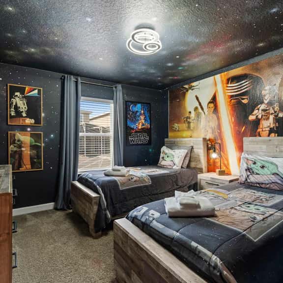 Chic 4BR Home with Mickey & Star Wars Rooms - Image 1