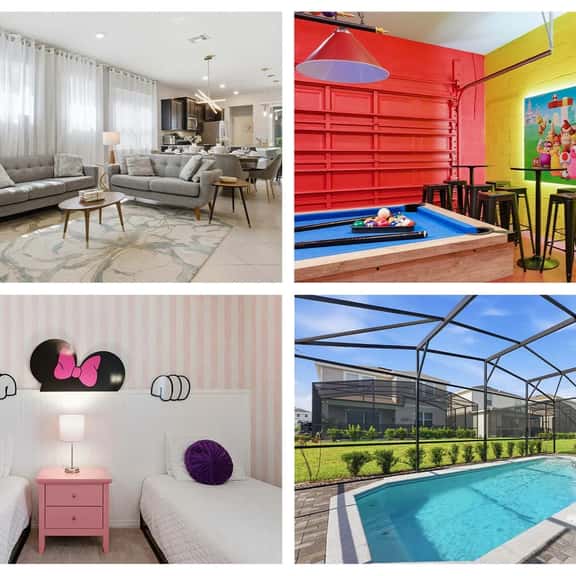 Chic Orlando Escape, Game Room, Theme beds, Pool - Image 1