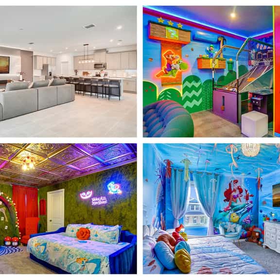 Epic 10BR Solara Retreat, Themed Fun & Pool - Image 1