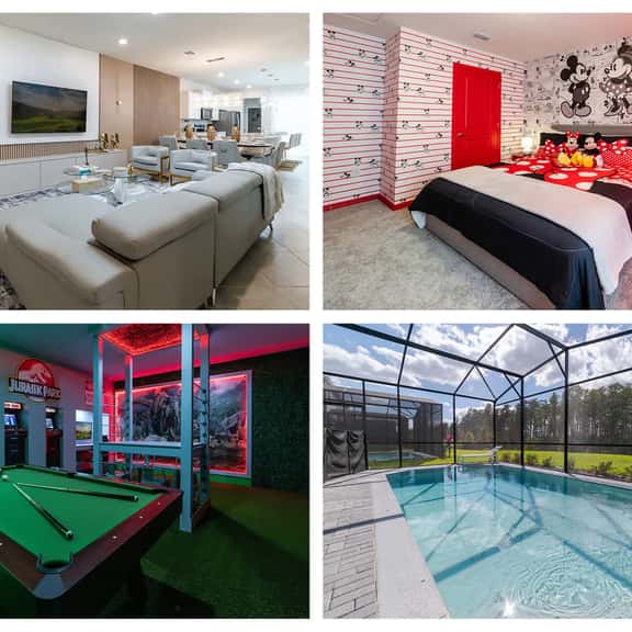 FunTastic Themed 5BR Home, Pool & Game Room - Image 1