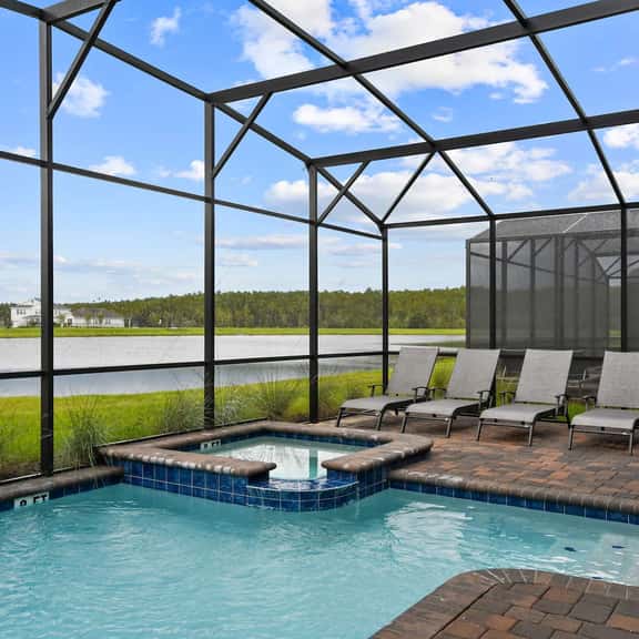 Home 9 Bed Themed Rooms, Pool, Storey Lake - Image 1