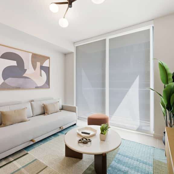 Miami 1BR Getaway for 4 Guests at The Crosby - Image 1