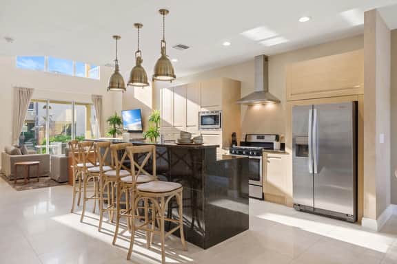 Designer 4BR Getaway, Sleek Laminate Floors
