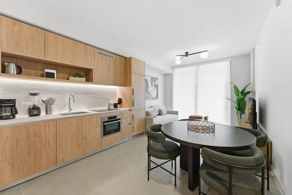 Miami 1BR Getaway for 4 Guests at The Crosby