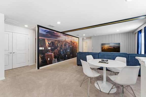 Stylish 6BR Home with Themed Rooms and Pool