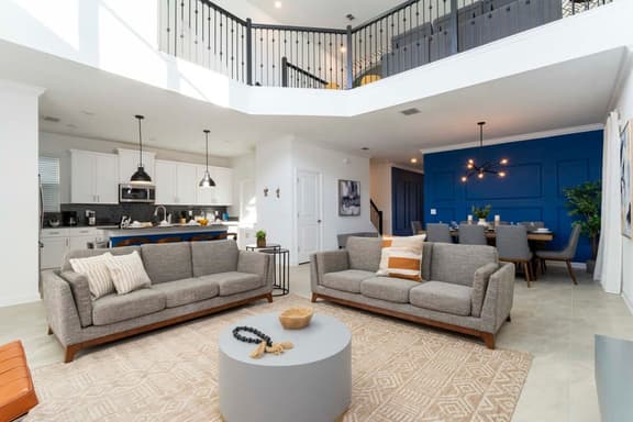 Chic 5BR Home with Themed Rooms, Pool