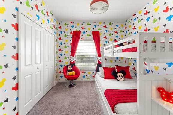 Disney 5 BR Themed Bedrooms