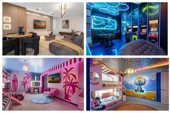 Luxury 9BR Solara Home, Themed Fun & Pool