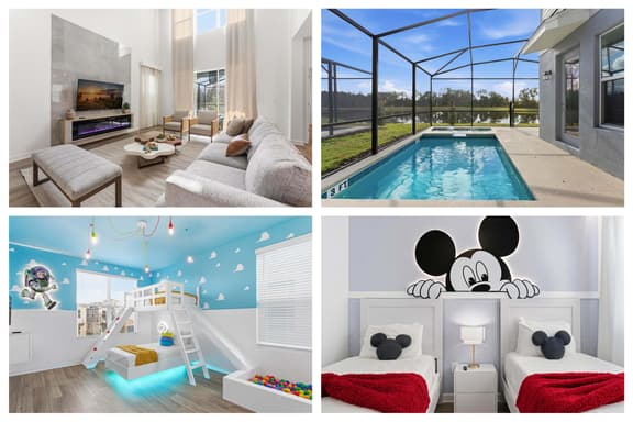 Stylish Family Villa, Themed Rooms, Pool
